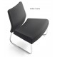 Team Upholstered Outer Curve Chair 